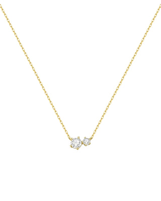 Ania Haie Gold Prong Set Duo Necklace