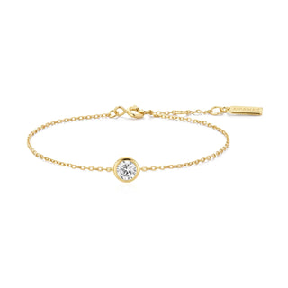 Ania Haie Gold Just You Solitaire Bracelet