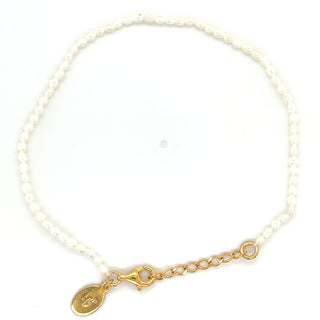 Golden Petite Pearl Bracelet