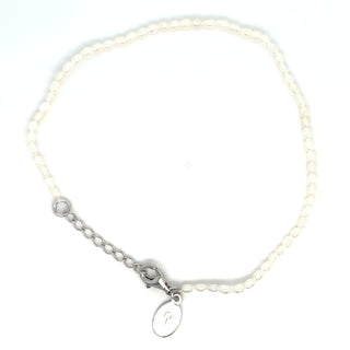 Sterling Silver Petite Pearl Bracelet