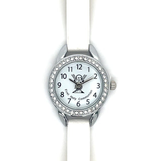 First Holy Communion Watch With Round Cz Set Face