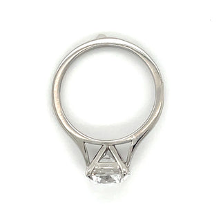 Belle - Platinum Laboratory Grown 2.00ct Round Solitaire Diamond Ring