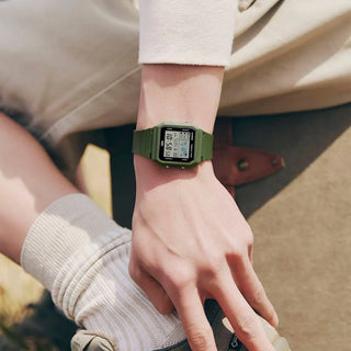 Casio World Map Green Colour Watch