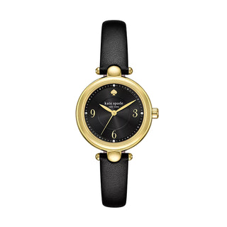 Kate Spade Gracie Black Leather Watch