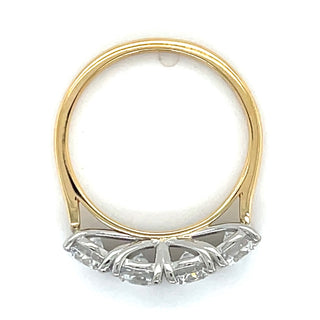 Jasmin - 18ct Yellow Gold 1.62ct Laboratory Grown Four Stone Diamond Ring
