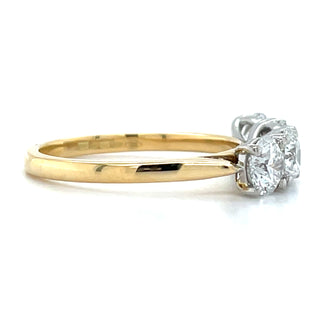Jasmin - 18ct Yellow Gold 1.62ct Laboratory Grown Four Stone Diamond Ring