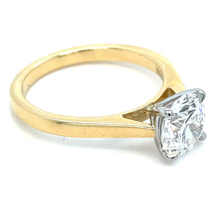 Jane - 18ct Yellow Gold 1.51ct Laboratory Grown Round Brilliant Solitaire Engagement Ring