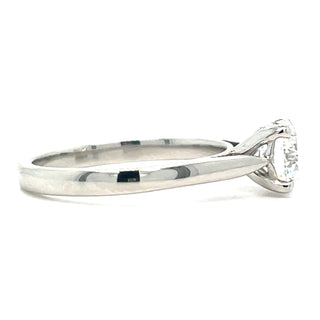 Naoise - Platinum 1ct Laboratory Grown Round Solitaire Engagement Ring