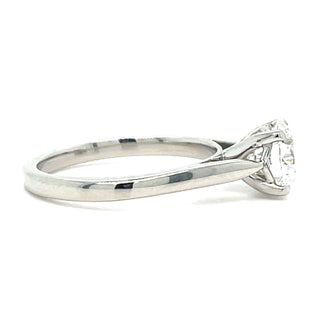 Naoise - Platinum 1.31ct Laboratory Grown Round Solitaire Engagement Ring