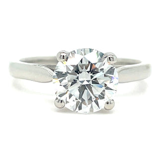 Naoise - Platinum 1.83ct Laboratory Grown Round Solitaire Engagement Ring