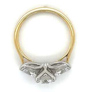Harriet - 18ct Yellow Gold 3.53ct Laboratory Grown Three Stone Diamond Ring