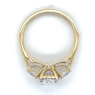 Tilly - 14ct Yellow Gold 1.79ct Laboratory Grown Oval Three Stone Diamond Engagement Ring
