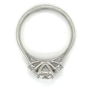 Anna - Platinum 1.23ct Laboratory Grown Three Stone Round Brilliant Diamond Engagement Ring