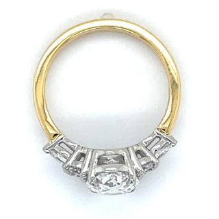 Eden - 18ct Yellow Gold 2.55ct Laboratory Grown Oval Diamond Engagement Ring With Side Stones