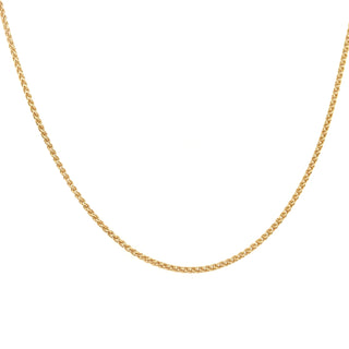9ct Yellow Gold Medium Double Spiga Chain