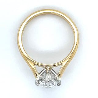 Margot - 18ct Yellow Gold 1.51ct Laboratory Grown Marquise Solitaire Diamond Engagement Ring