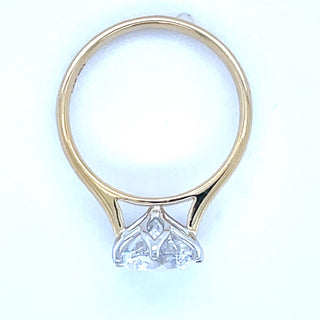 Alina - 18ct Yellow Gold 2.50 / 2.52ct Laboratory Grown Six Claw Round Brilliant Diamond Solitaire Engagement Ring