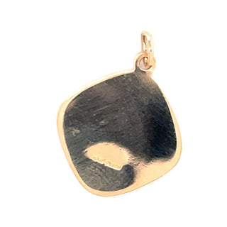 Vintage 9ct Yellow Gold Zodiac Pendant