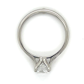 Khoa - Platinum Laboratory Grown 1.00ct Round Brilliant Solitaire Diamond Engagement Ring