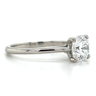 Khoa - Platinum Laboratory Grown 1.00ct Round Brilliant Solitaire Diamond Engagement Ring