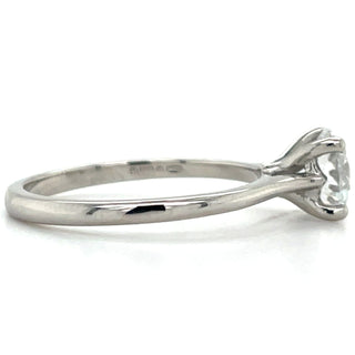 Khoa - Platinum Laboratory Grown 1.00ct Round Brilliant Solitaire Diamond Engagement Ring