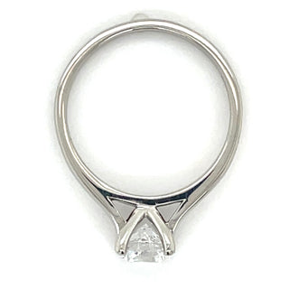 Fay - Platinum Laboratory Grown 1ct Four Claw Round Brilliant Diamond Solitaire Ring