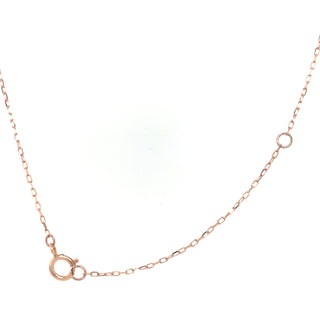 9ct Rose Gold Grá Necklace