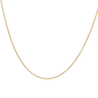 Tadgh Òg 9ct Yellow Gold 18” Chain with 16” Adjustment