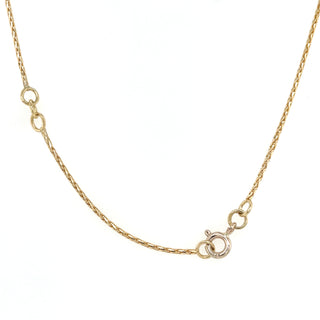 9ct Yellow Gold 24" Spiega Chain