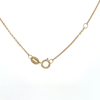 9ct Yellow Gold 2.60 / 2.61ct Laboratory Grown Pear & Round Diamond Toi Et Moi Pendant