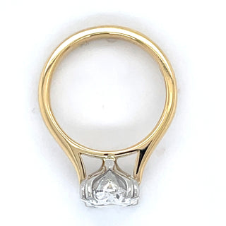 Celine - 18ct Yellow Gold Double Claw 3.04ct / 3.09ct Laboratory Grown Oval Cut Solitaire Diamond Engagement Ring