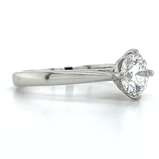 Vera - Platinum 1.01ct Laboratory Grown Round Brilliant Solitaire Engagement Ring