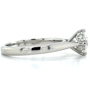 Vera - Platinum 1.01ct Laboratory Grown Round Brilliant Solitaire Engagement Ring