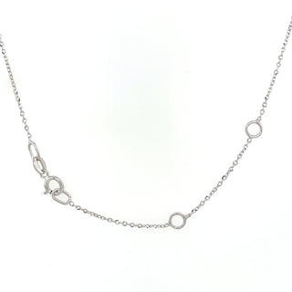 9ct White Gold Laboratory Grown 1.44ct Oval Sapphire & 1.02ct Diamond Cluster Pendant