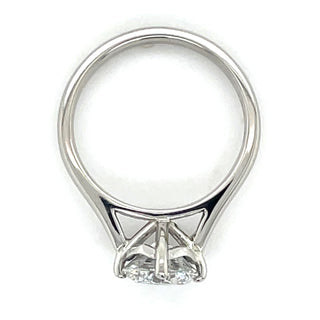 Vera - Platinum 1.54ct Laboratory Grown Round Brilliant Solitaire Engagement Ring