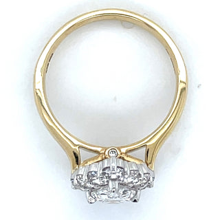 Lorraine - 18ct Yellow Gold 2.00ct Pear Halo Laboratory Grown Diamond Engagement Ring