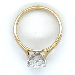 Selena - 18ct Yellow Gold Six Claw 2.58ct Laboratory Grown Marquise Solitaire Diamond Engagement Ring