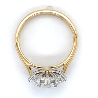 Narla - 18ct Yellow Gold 1.48ct Laboratory Grown Three Stone Diamond Engagement Ring