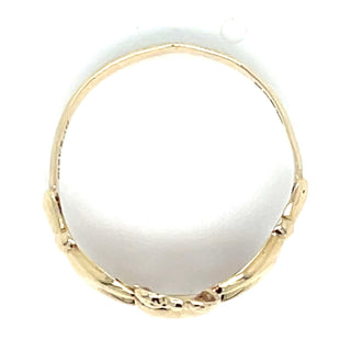Vintage 9ct Yellow Gold Timeless Claddagh Ring