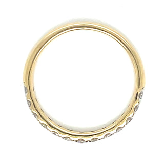 14ct Yellow Gold 0.59ct Laboatory Grown Diamond Band