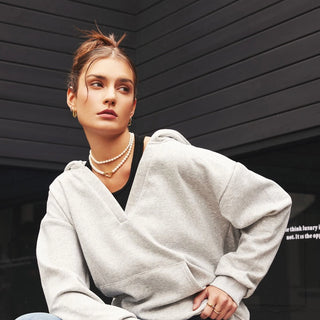 Ania Haie Gold Pearl Lobster Catch Necklace