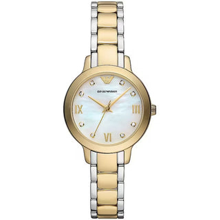 Emporio Armani - Ladies’ Mother of Pearl Dial Two Tone Watch