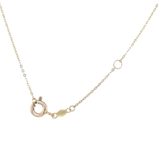 9ct Yellow Gold Paperclip Necklace