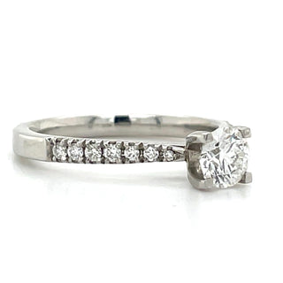 Samira - Platinum .75ct Solitaire Earth Grown Diamond Engagement Ring