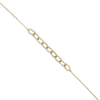 9ct Yellow Gold Petite Link Bracelet