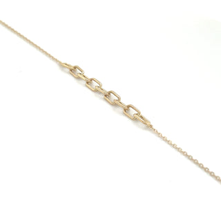 9ct Yellow Gold Petite Link Bracelet