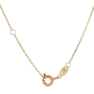 9ct Yellow Gold Heart Pendant Necklace