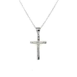 Sterling Silver Small Crucifix Pendant