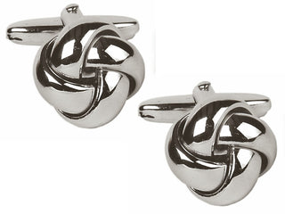 Open Curved section knot Cufflinks 90-9111