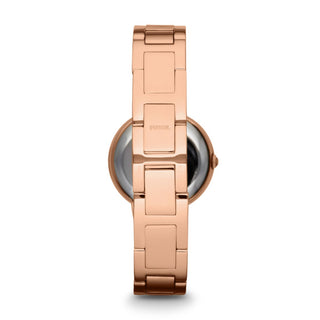 Fossil Virgina Rose Gold Plated Ladies Watch